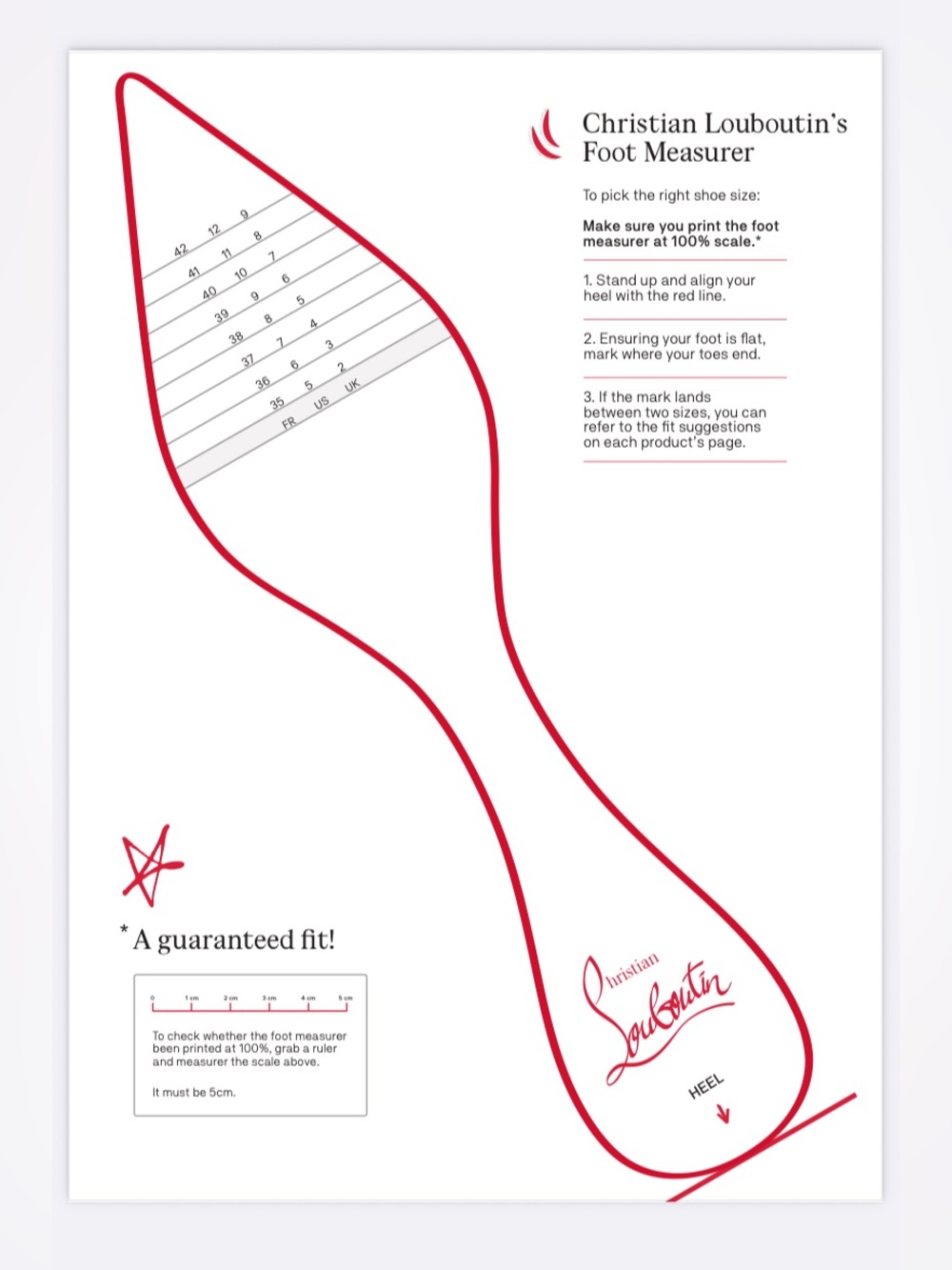 🛍️KNOW YOUR SHOE SIZE. Consult these brand specific sizes